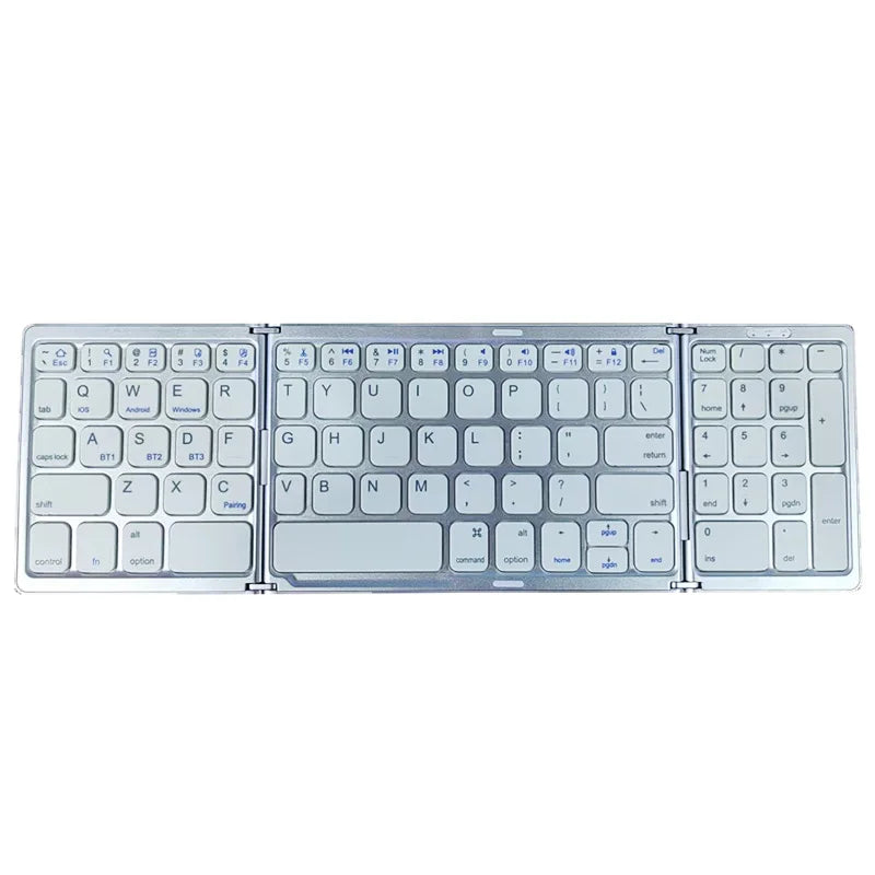 FOLDTYPE™ Wireless Folding Keyboard Portable Bluetooth Travel Keyboard