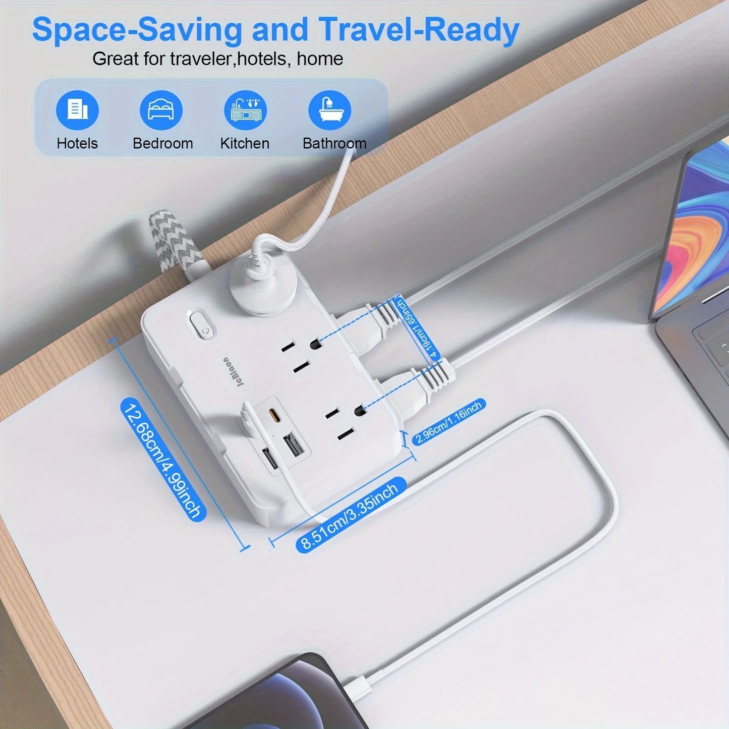 Smart Braided Power Strip