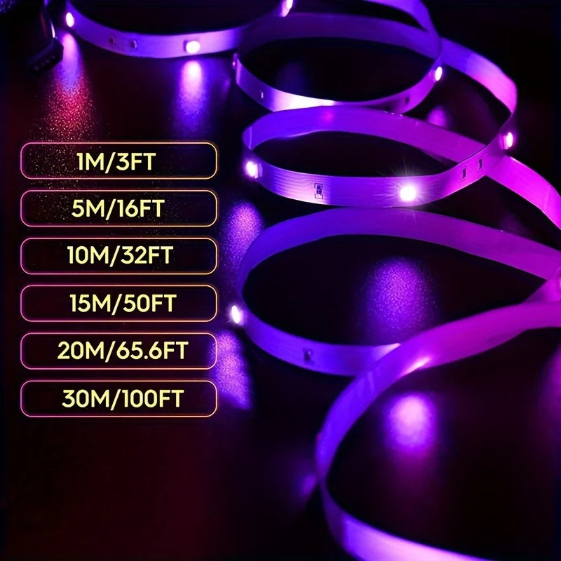 RGB LED Strip Lights with Remote