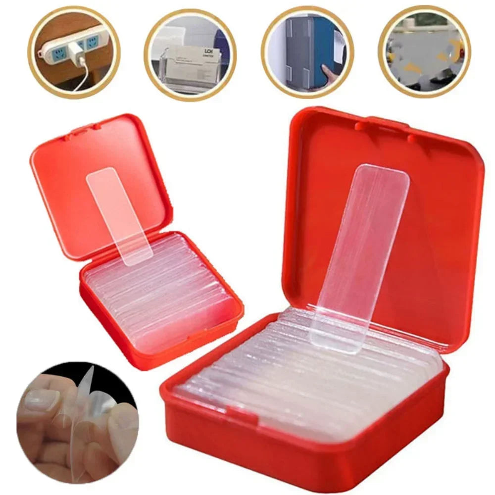 Transparent Reusable Waterproof Double-Sided Tape
