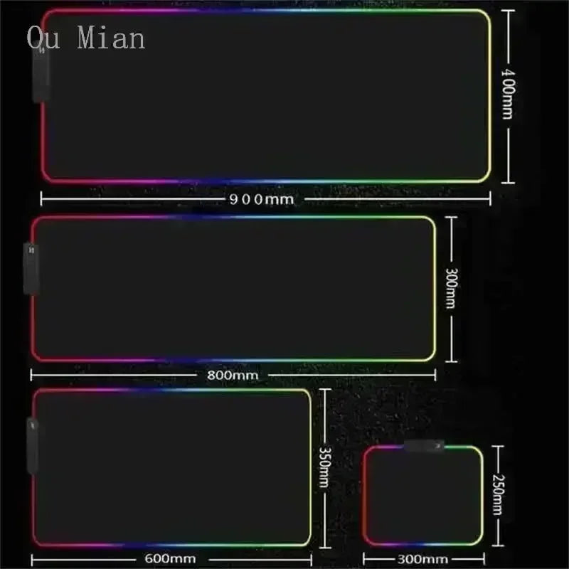 WAVEGLOW™ RGB Gaming Mouse Pad – Art Meets Performance