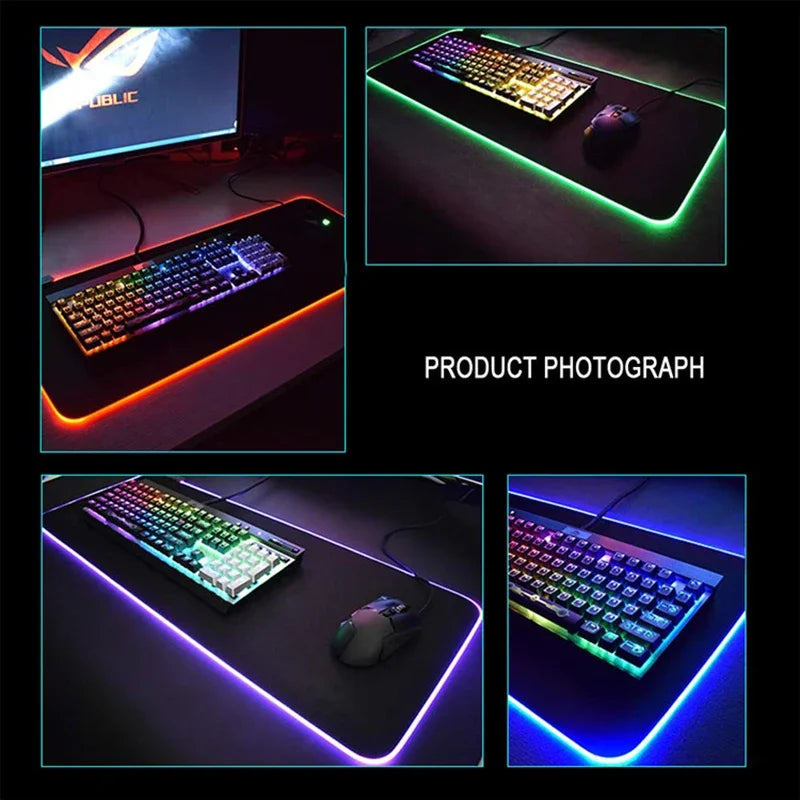 WAVEGLOW™ RGB Gaming Mouse Pad – Art Meets Performance